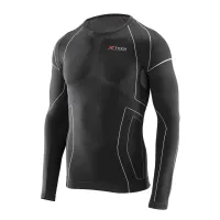 Термокофта (лонгслів) X TECH Maglia Race 3 Munica Lunga giroc Nero L/XL Чорна Термокофта (лонгслів) X TECH Maglia Race 3 Munica Lunga giroc Nero L/XL Чорна
