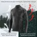 Термокофта з комірцем (лонгслів) X-Tech Maglia Race 3 Munica Lunga lupetto Nero L/XL Чорна Термокофта з комірцем (лонгслів) X-Tech Maglia Race 3 Munica Lunga lupetto Nero L/XL Чорна