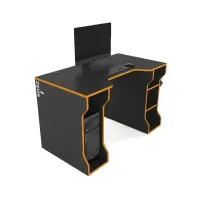 Геймерський стіл ZEUS TRON-4 чорний/оранжевий Геймерський стіл ZEUS TRON-4 чорний/оранжевий