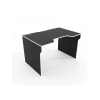 Геймерский игровой стол Comfy Home Lyu Kan черный+белый