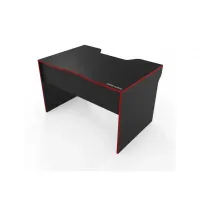Геймерський ігровий стіл Comfy Home Lyu Kan чорний+червоний Геймерський ігровий стіл Comfy Home Lyu Kan чорний+червоний