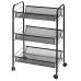 Стеллаж мобильный LEOBERT Loft Black
