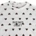 Жіноча піжама No Brand Heart 2XL White-Brown Жіноча піжама No Brand Heart 2XL White-Brown