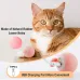 Игрушка для кошки Union USB smart мяч-шарик PetGravity с хаотичным движением и световой панели Pink