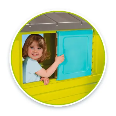 Классический игровой домик Rainbow для дома и улицы Smoby IG-OL185769 Классический игровой домик Rainbow для дома и улицы Smoby IG-OL185769