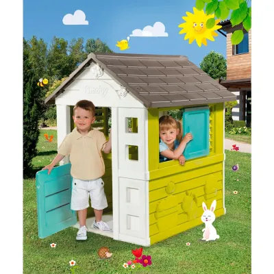 Классический игровой домик Rainbow для дома и улицы Smoby IG-OL185769 Классический игровой домик Rainbow для дома и улицы Smoby IG-OL185769