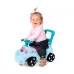 Дитяча машинка-каталка Frozen Blue Smoby OL185772