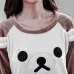 Жіноча піжама No Brand Bear XL Brown-White Жіноча піжама No Brand Bear XL Brown-White