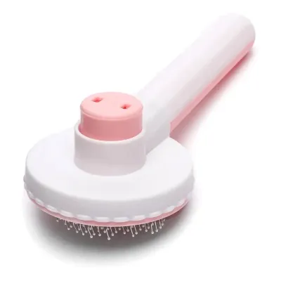 Расческа для шерсти животных Taotaopets 091118 Pink для кошек и собак Расческа для шерсти животных Taotaopets 091118 Pink для кошек и собак