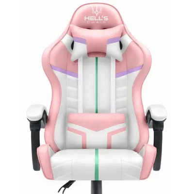 Комп'ютерне крісло Hell's Chair HC-1004 Rainbow PINK