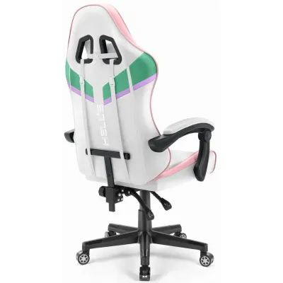 Комп'ютерне крісло Hell's Chair HC-1004 Rainbow PINK