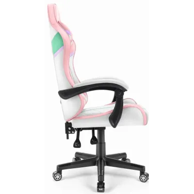 Комп'ютерне крісло Hell's Chair HC-1004 Rainbow PINK