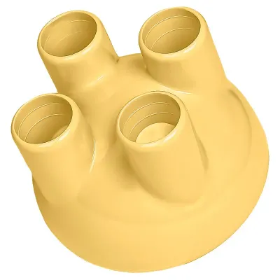 Миска для кошек Taotaopets 126623 132 мм Желтый (10461-55503)