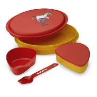 Столовий набір Primus Meal Set Pippi 5 предметів Red (1046-740860) Столовий набір Primus Meal Set Pippi 5 предметів Red (1046-740860)