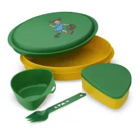 Столовий набір Primus Meal Set Pippi 5 предметів Green (1046-740840) Столовий набір Primus Meal Set Pippi 5 предметів Green (1046-740840)