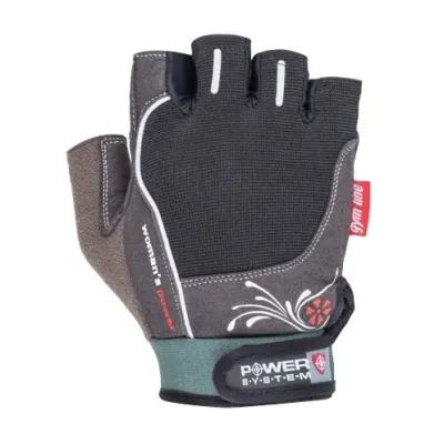 Рукавички для фітнесу Power System PS-2570 Woman’s Power XS Black
