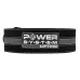 Пояс для пауэрлифтинга Power System PS-3800 PowerLifting кожаный M Black/Grey Line