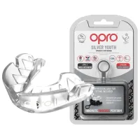 Капа OPRO Silver дитяча (вік до 11) Clear (art.102503006)