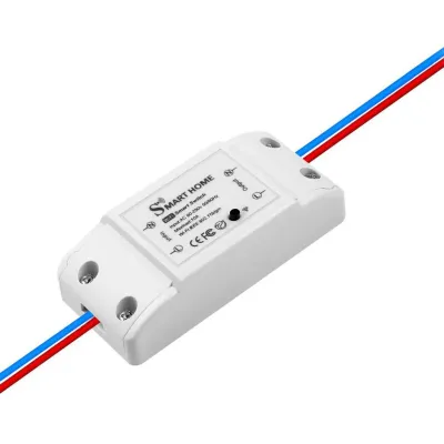 Розумний бездротовий вмикач RIAS Smart Home 220V 10A/2200W White (3_00706) Розумний бездротовий вмикач RIAS Smart Home 220V 10A/2200W White (3_00706)