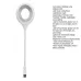 Лампа USB с голосовым управлением VigohA LED lamp LK-50 White Лампа USB с голосовым управлением VigohA LED lamp LK-50 White