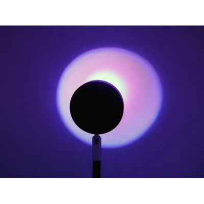 Проекционная настольная LED лампа RIAS Sunset Lamp R116 16в1 USB 7W с пультом (3_01496)