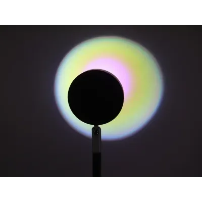 Проекционная настольная LED лампа RIAS Sunset Lamp R116 16в1 USB 7W с пультом (3_01496)