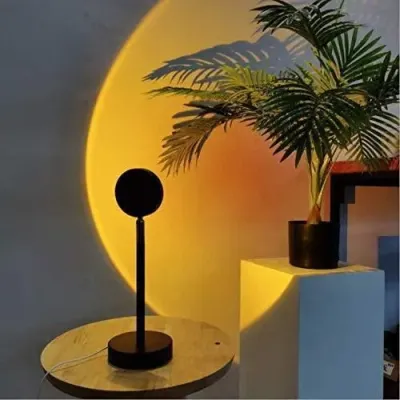 Проекционная настольная LED лампа RIAS Sunset Lamp Закат USB 5W (3_01499) Проекционная настольная LED лампа RIAS Sunset Lamp Закат USB 5W (3_01499)