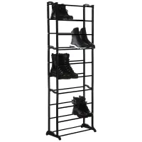 Стойка для обуви RIAS DL73 Amazing Shoe Rack 51х24х140 см Black (3_00993) Стойка для обуви RIAS DL73 Amazing Shoe Rack 51х24х140 см Black (3_00993)