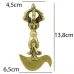 Картика (тиб. Дригуг) HandiCraft Бронза 13.8 см Подставка - дуб (26681) Картика (тиб. Дригуг) HandiCraft Бронза 13.8 см Подставка - дуб (26681)