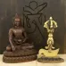 Картика (тиб. Дригуг) HandiCraft Бронза 13.8 см Подставка - дуб (26681) Картика (тиб. Дригуг) HandiCraft Бронза 13.8 см Подставка - дуб (26681)