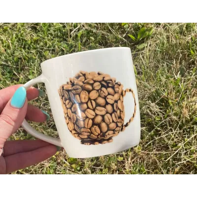 Кружка 360 мл порцелянова Arabica S&T 2183