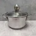Кастрюля со стеклянной крышкой A-Plus 12 см 0,79л WK-2180