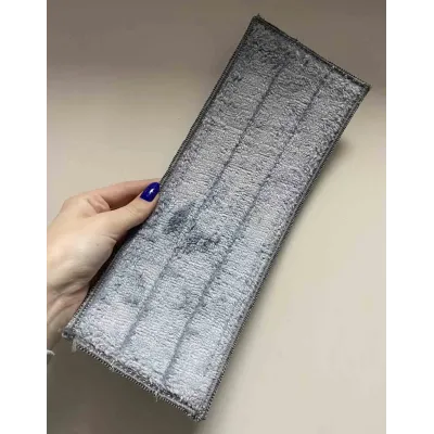 Запаска для плоской швабры из микрофибры Akay 31,3*12 см Запаска для плоской швабры из микрофибры Akay 31,3*12 см
