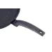 Сковорода алюмінієва із антипригарним покриттям 30 см Kamille black marble KM-4133