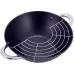 Казан чугунный с антипригарным мраморным покрытием Kamille Wok KM-4815