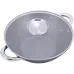 Казан чугунный с антипригарным мраморным покрытием Kamille Wok KM-4815