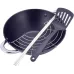 Казан чугунный с антипригарным мраморным покрытием Kamille Wok KM-4815