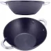 Казан чугунный с антипригарным мраморным покрытием Kamille Wok KM-4815
