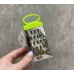 Тертка 4-х гранна срібляста/зелений A-PLUS 1208