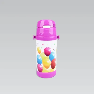 Термос із трубочкою 350 мл Maestro MR-1640-35 Pink