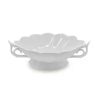 Фруктівниця фарфорова Stenson біла MC-3241-10 Фруктівниця фарфорова Stenson біла MC-3241-10