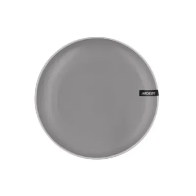 Тарелка десертная 19 см Ardesto Cremona Dusty grey AR2919GRC