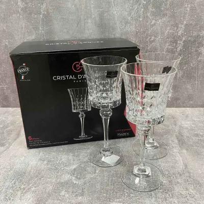 Набір келихів для вина 6 шт 190 мл CD&A Lady Diamond L9744