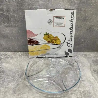 Блюдо-менажница 30 см Pasabahce Patisserie 10473 Блюдо-менажница 30 см Pasabahce Patisserie 10473