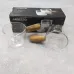 Набор емкостей для сливок и соусов 100 мл 2 шт боросиликатное стекло Ardesto AR2630CS