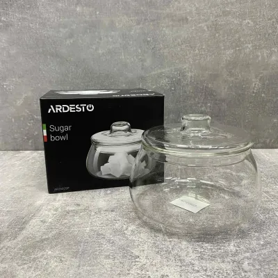 Сахарница боросиликатное стекло 500 мл Ardesto AR2602SP