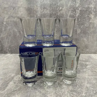 Набор рюмок 6 шт 34 мл Arcoroc Hot Shot 21554/1 Набор рюмок 6 шт 34 мл Arcoroc Hot Shot 21554/1