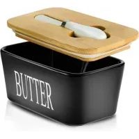 Масляна керамічна з ножем Butter Olens O8030-144