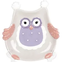 Набір 4 блюда Owl Family 18.9см кераміка DP40233 BonaDi Набір 4 блюда Owl Family 18.9см кераміка DP40233 BonaDi