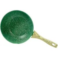 Пательня з антипригарним покриттям Fissman EcoStone Malachite 28 см (DP60798)